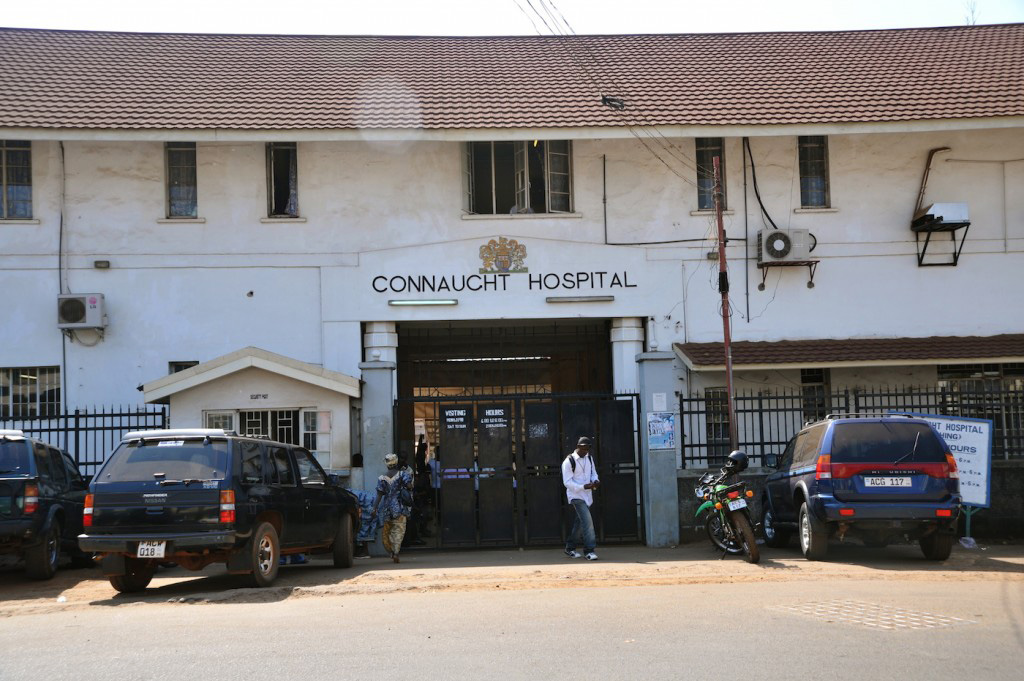 Connaught Hospital Entrance